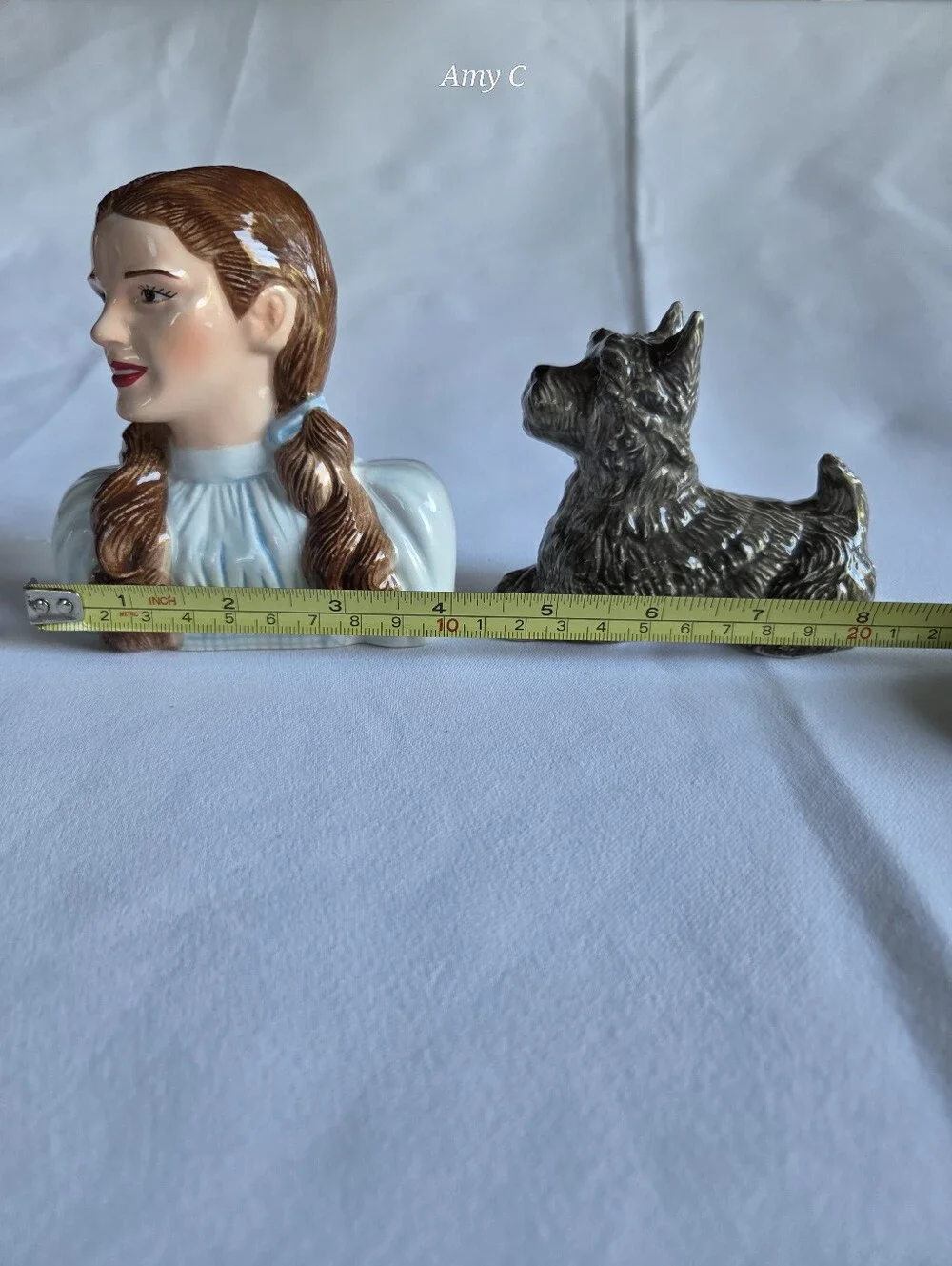 The Wizard of Oz Dorothy & Toto Salt & Pepper Shakers Never Used